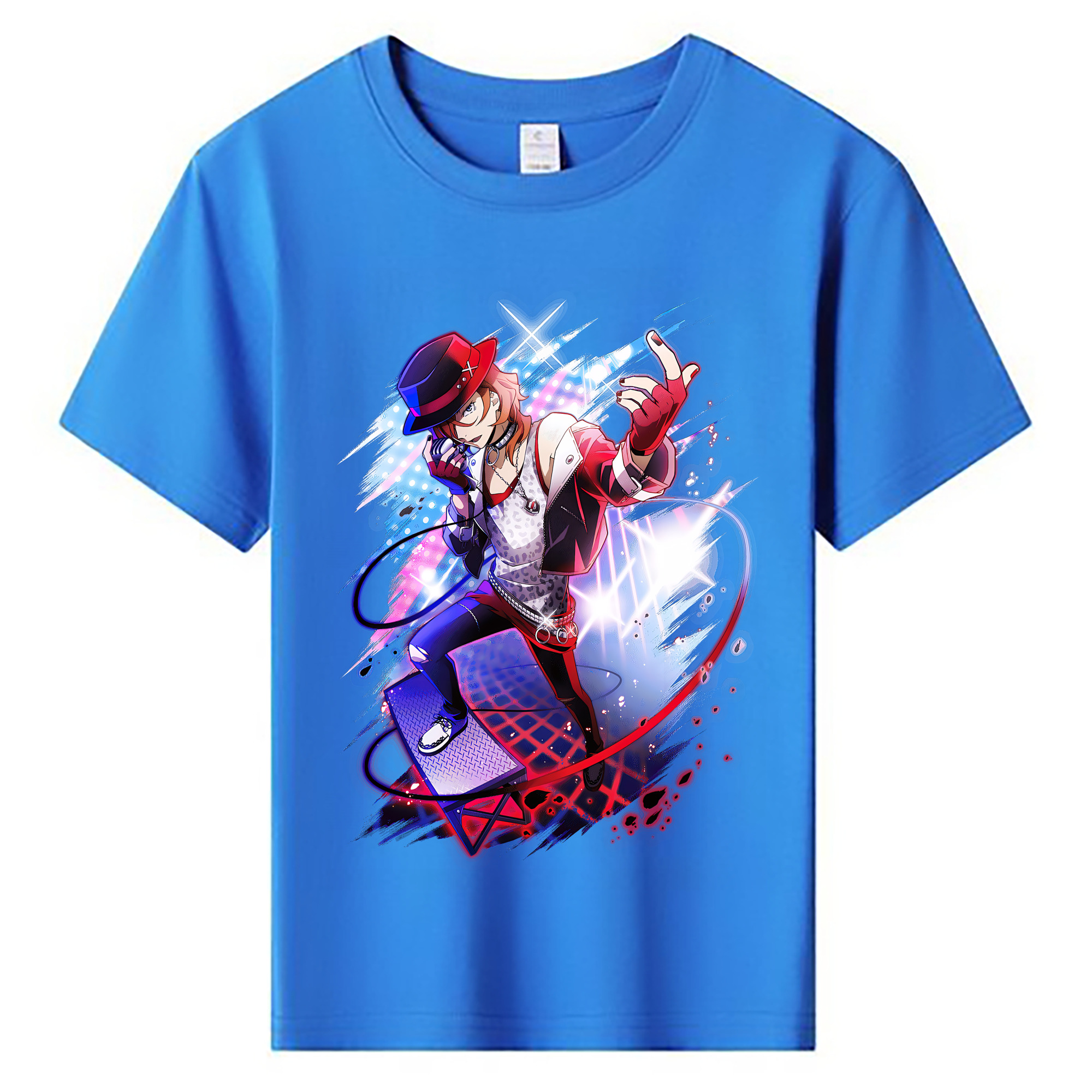 （画像用） 文豪ストレイドッグス Bungo Stray Dogs 綿100％キッズTシャツ（フロントプリント）